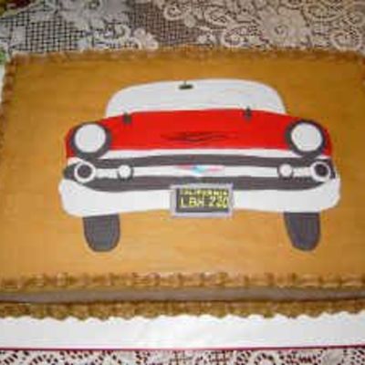 '57 Chevy Groom's Cake