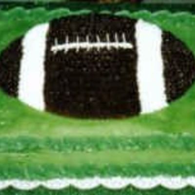 Football Groom's Cake