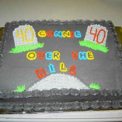 Over The Hill Cake