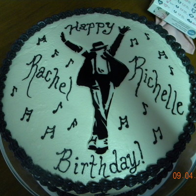 Michael Jackson Birthday Cake