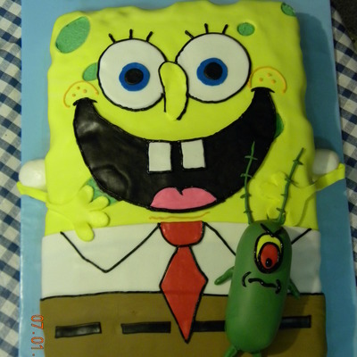 Spongebob Squarepants Plankton Cake