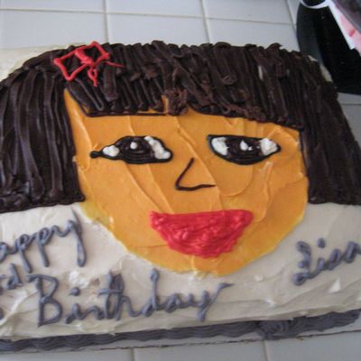 Dora Birthday Cake