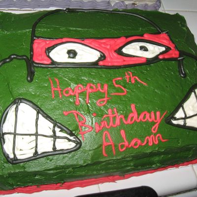 Ninja Turtle Birthday Cake