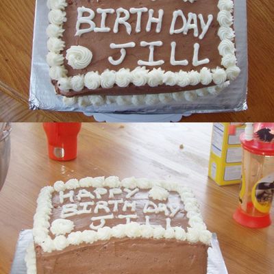 Rose Bud Birthday Cake