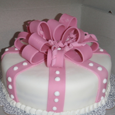 My First Fondant Cake.