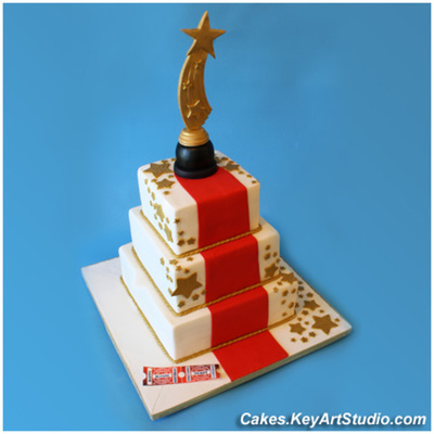 Movie Award Party Cake