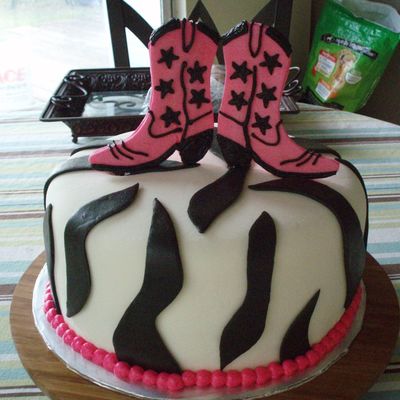 Zebra Cowgirl