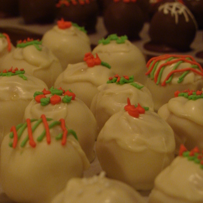Christmas Cake Balls