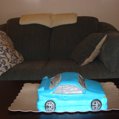 First 3D Car Cake.