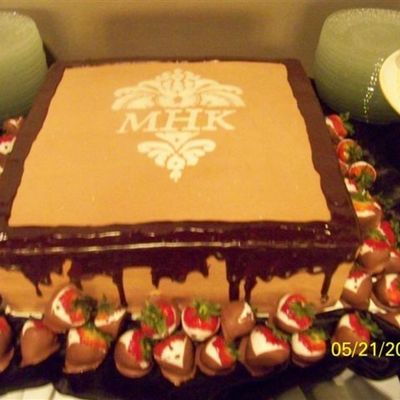 Chocolate With Damask Emblem