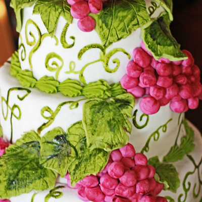 Grape Tier Cake