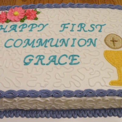 First Communion Cake