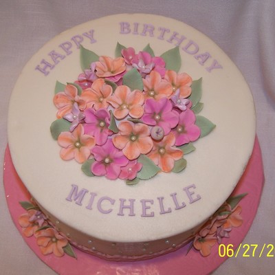 Michelle's Rkt Birthday Cake