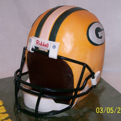 Green Bay Packer Helmet
