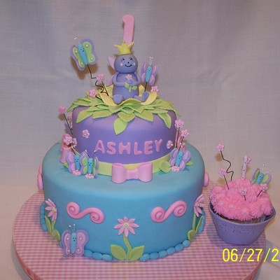 Ashley's Ladybug Princess Cake