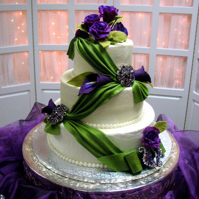 Sage And Eggplant Bridal Shower