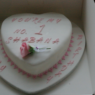 Pink Birthday Cake