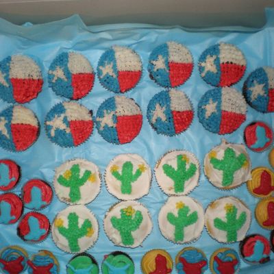1St Decorated Cupcakes