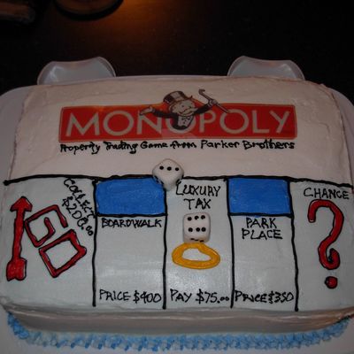 Monopoly Cake