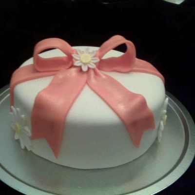 Bow Birthday Cake