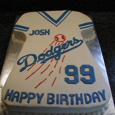 Dodgers Cake