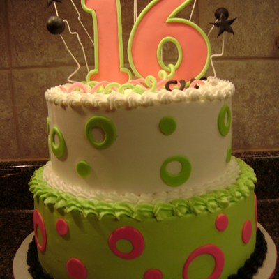16Th Birthday Cake