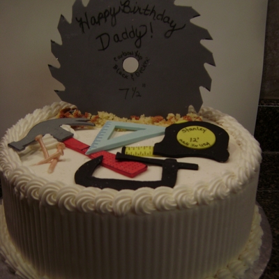 Carpenter Birthday Cake