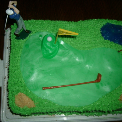 Golf Cake For Grandpa