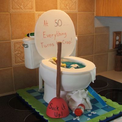 Toilet Cake