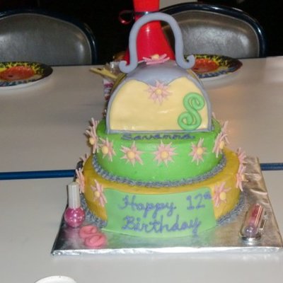 Girly 12Year Old Cake