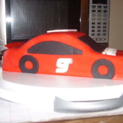 Racecar Birthday Cake