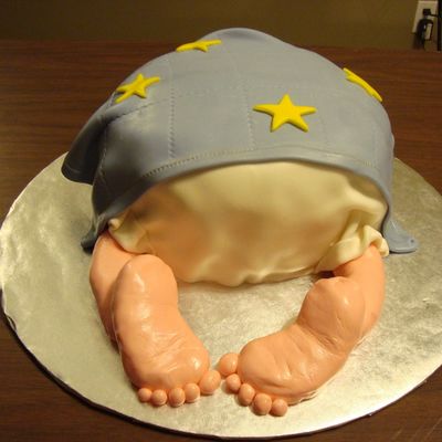 Baby Butt Cake