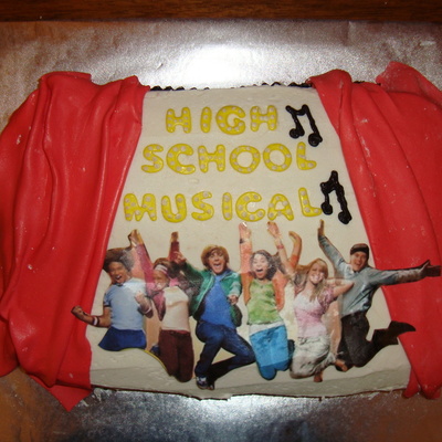 High School Musical Cake
