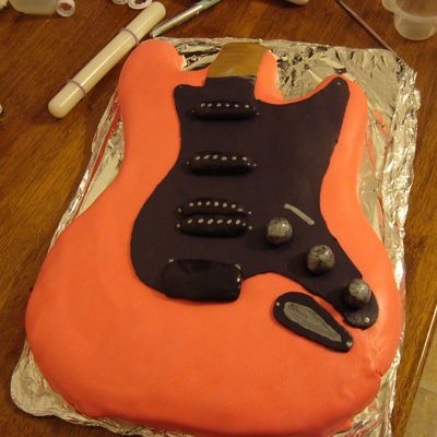 Guitar Cake