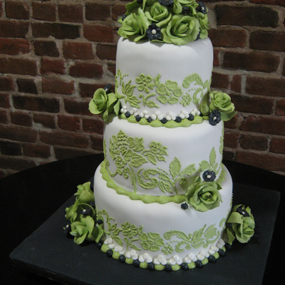 Spring Wedding Cake