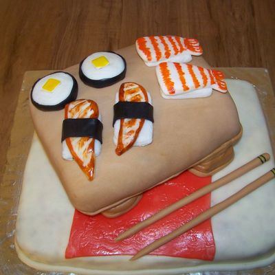 I Love Sushi Cake!!