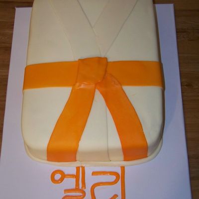 Martial Arts Shirt Cake