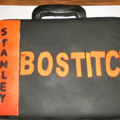 Bostitch Toolbox Cake