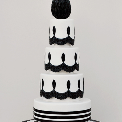 Chandelier Inspired Cake