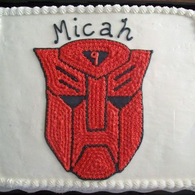 Red Transformer Logo