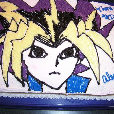 Yu Gi Oh! Birthday Cake