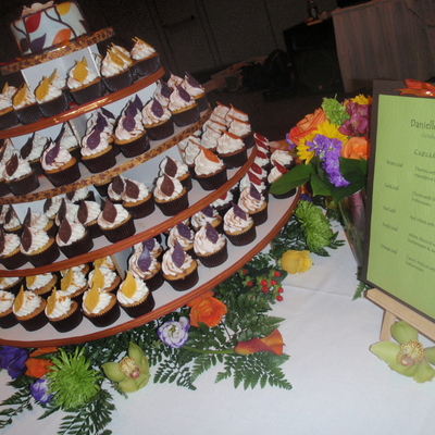 Fall Wedding Cupcakes