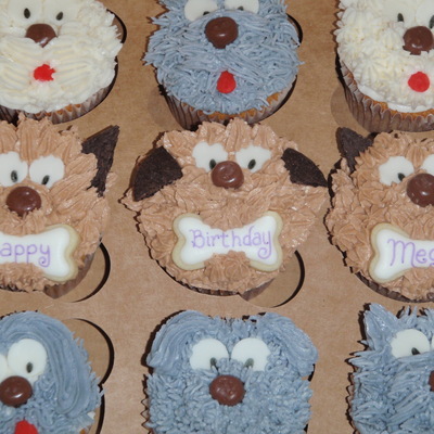 Doggie Cupcakes