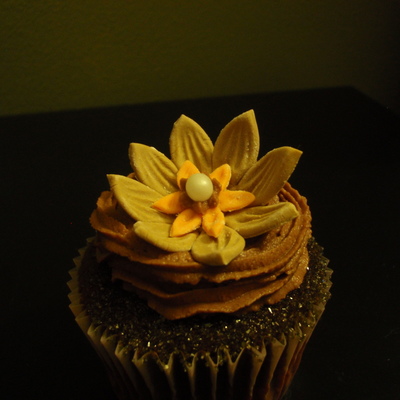 Fall Wedding Cupcake