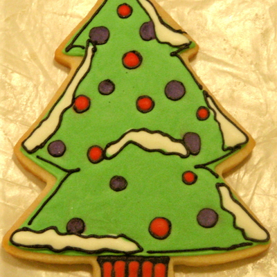 Cartoon-Y Christmas Tree!