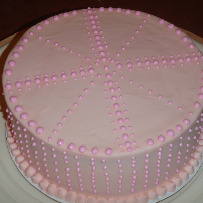 Simple Pink Cake