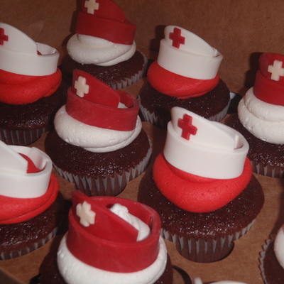 Nursing Student Cupcakes
