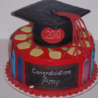 College Graduation Cake