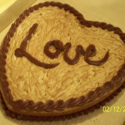 Big Cookie For Valentine's Day