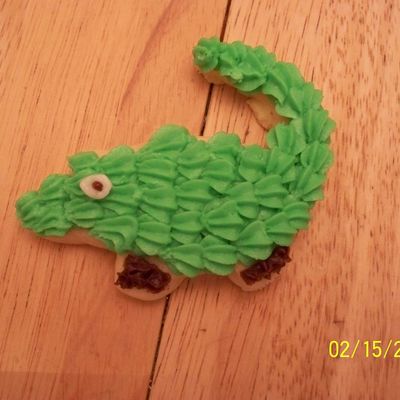 Crocodile/alligator Cookies For Vbs Meeting